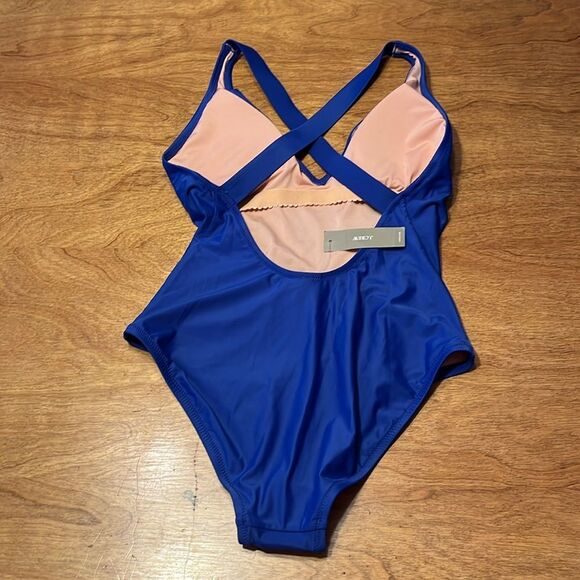 J. Crew Royal Blue Swimsuit - Picture 5 of 7